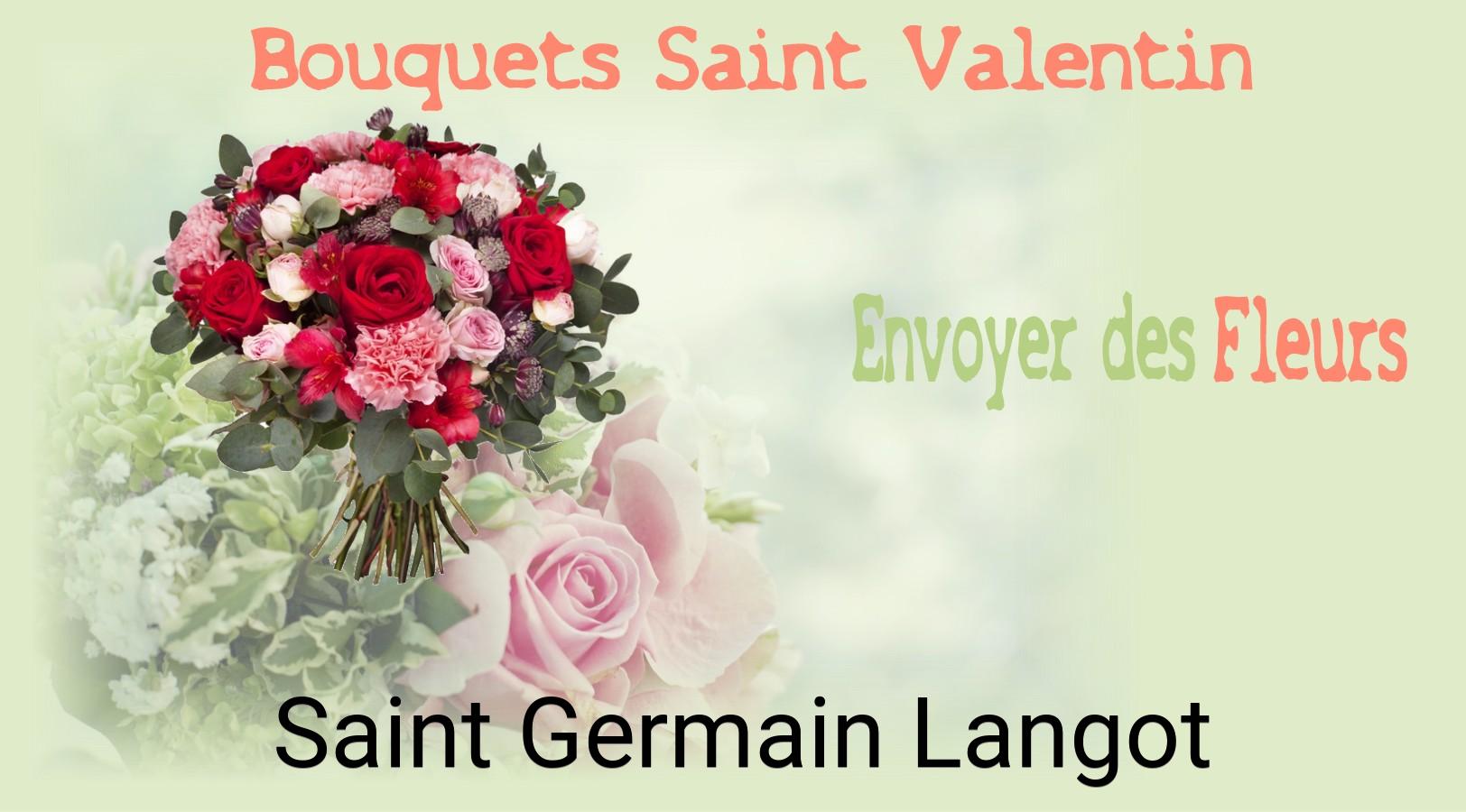 Roses de Saint-Valentin livrées à Saint-Germain-Langot
